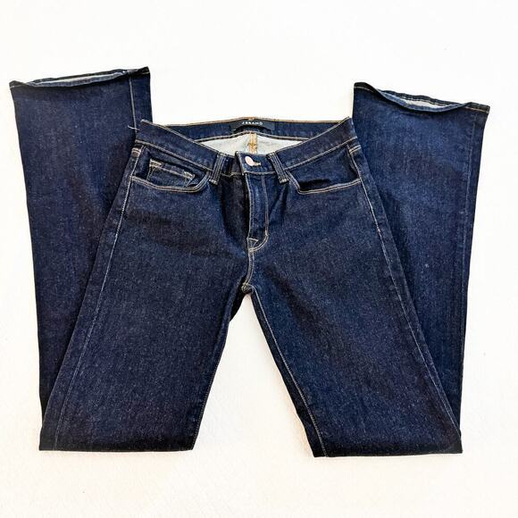 J. Brand Dark Wash Bootcut Flare Denim Jeans Indigo Size 26 - Picture 3 of 8